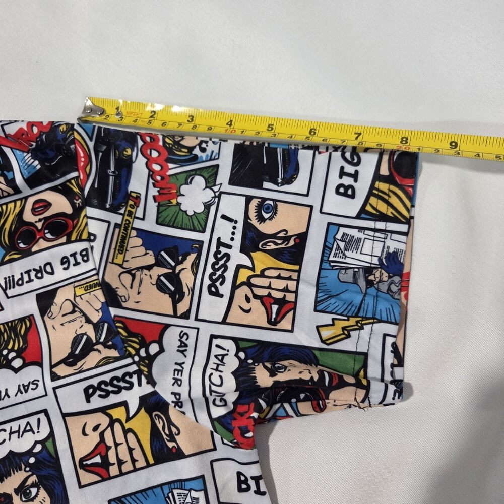 Oh Snap! Drill Clothing Co. T-Shirt Men's Medium Comic Pop Art All Over Print - Picture 7 of 8